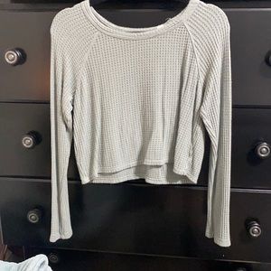 green/blue long sleeve